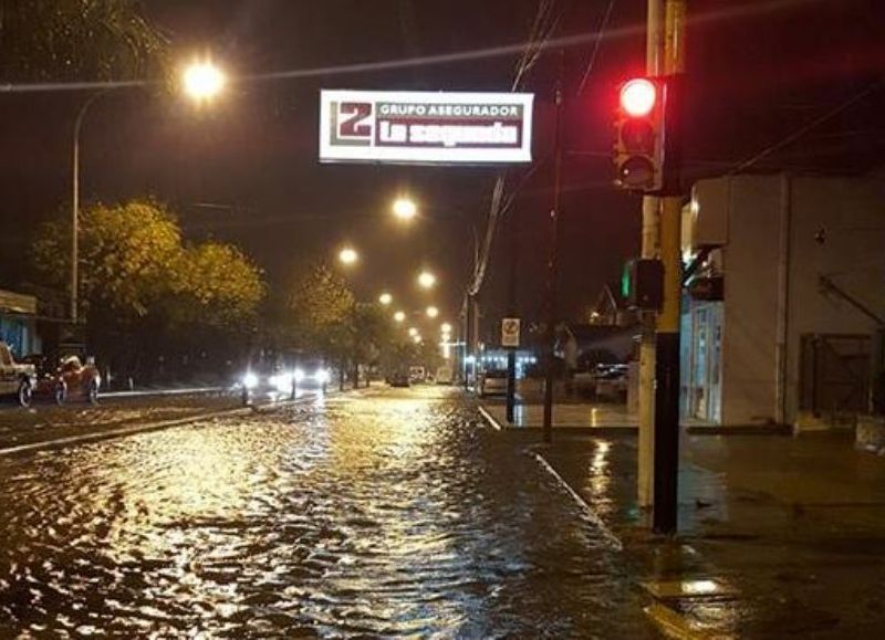 Las lluvias no dieron tregua.