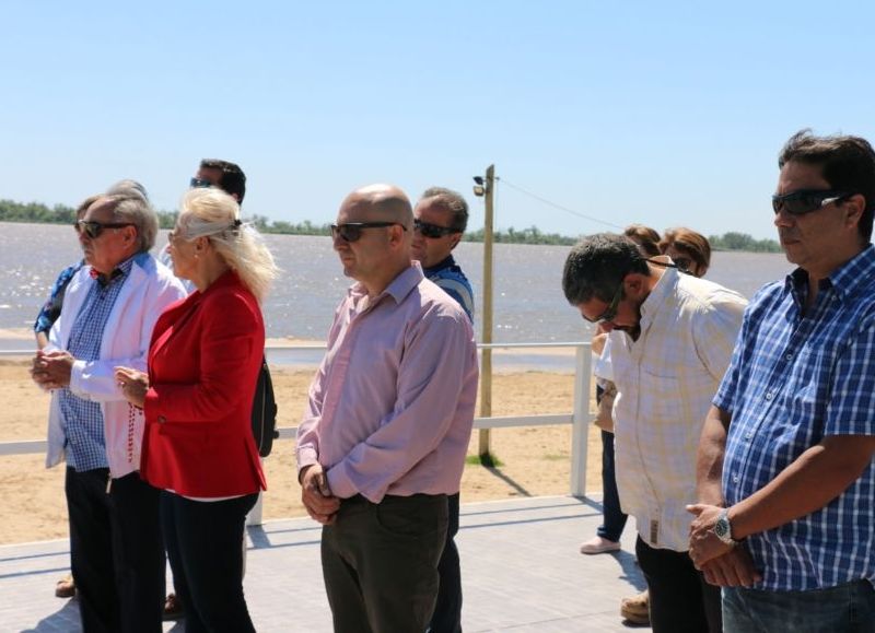 Ceremonia en el Parador Municipal.