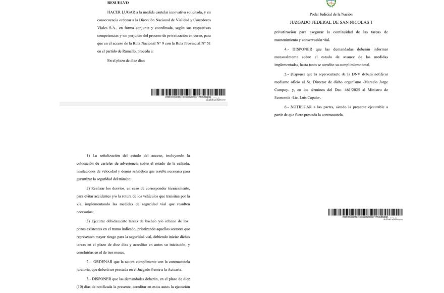 La Justicia le dio la razón al intendente Mauro Poletti.