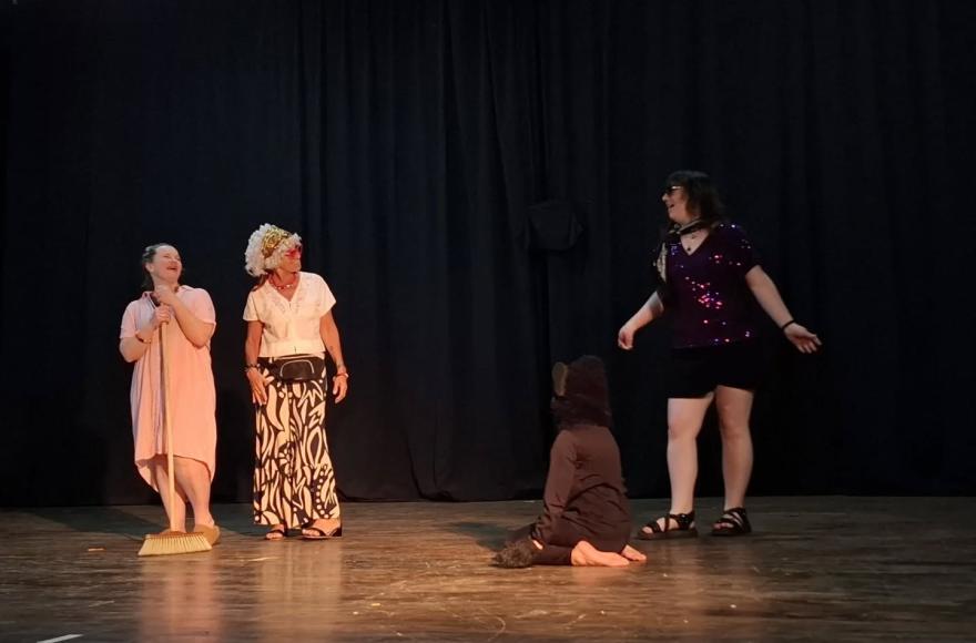 Gran cantidad de vecinos participaron del taller.