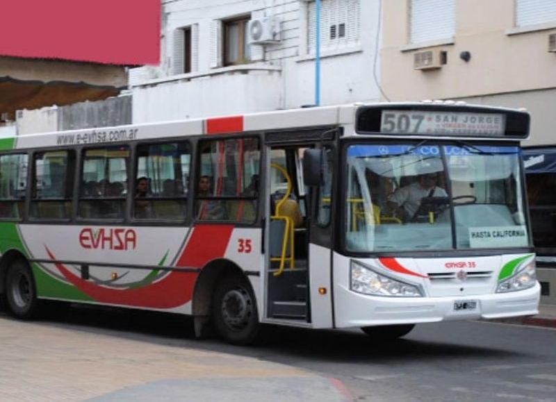 San Nicolás, una ciudad sin colectivos.