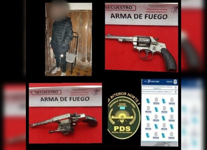 El arma en cuestión.