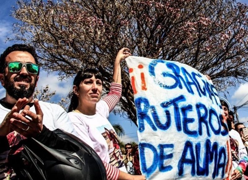 Durante la jornada se realizó una concientización sobre el uso del casco y otros temas relacionados con la educación vial.