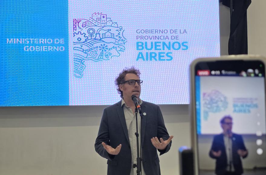En el espacio también funciona la escuela de educación secundaria técnica N° 3, creada por esta gestión.
