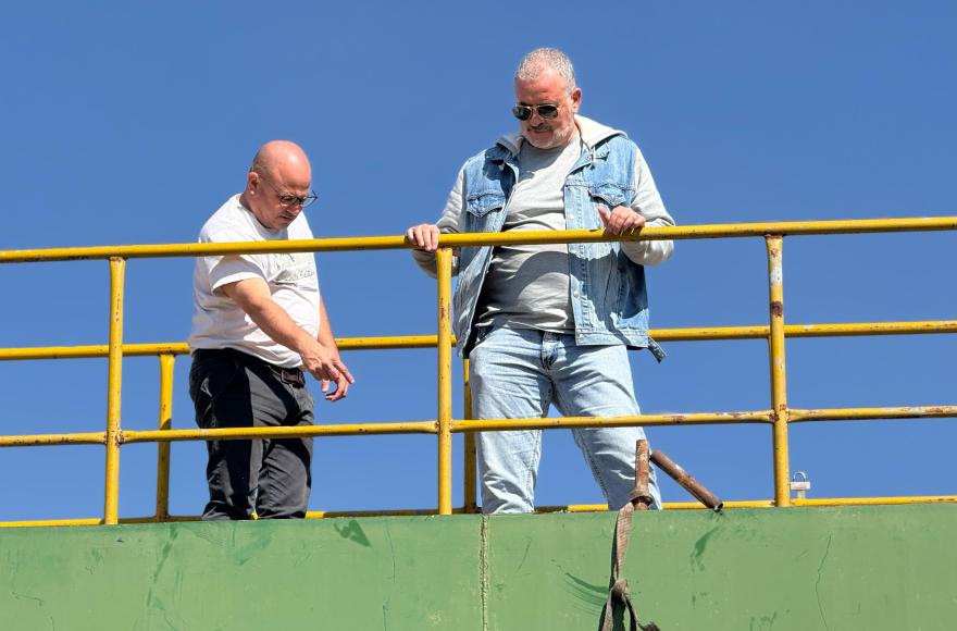 Se continúa con la puesta a punto para la inauguración de la planta de efluentes cloacales de la localidad de El Paraíso. 