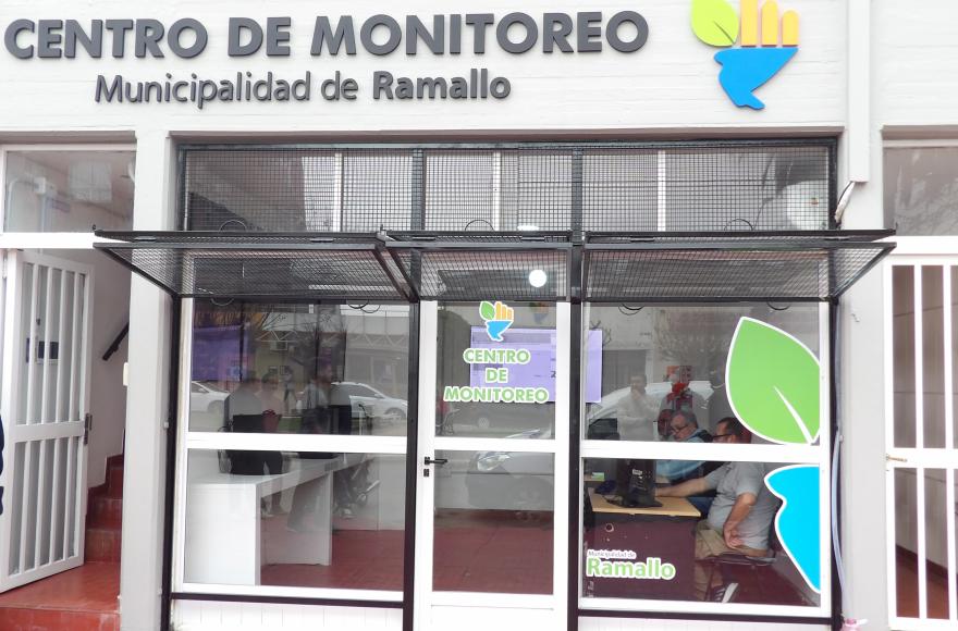 Poletti anunci&oacute; inteligencia artificial para el sistema de monitoreo de Ramallo
