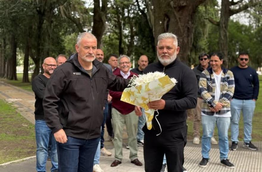 Ramallo conmemoró su aniversario con un homenaje en la histórica Pirámide