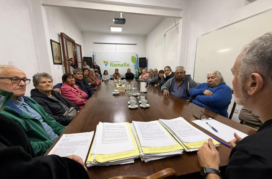 Ramallo avanza en la regularización dominial