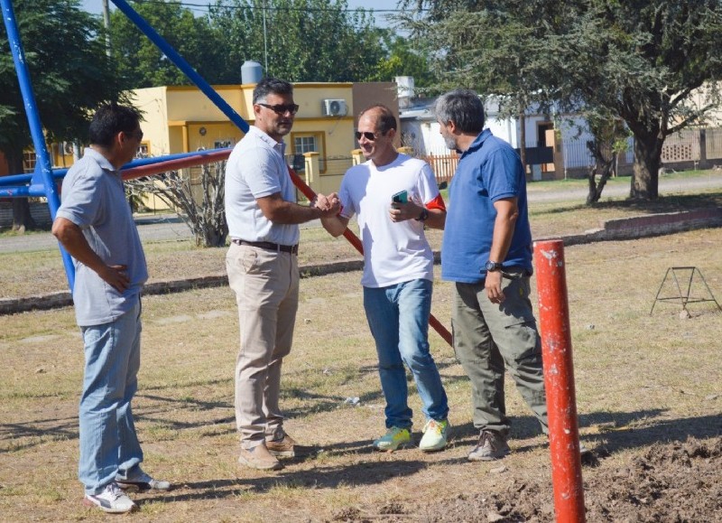 Futuro playón de básquet.