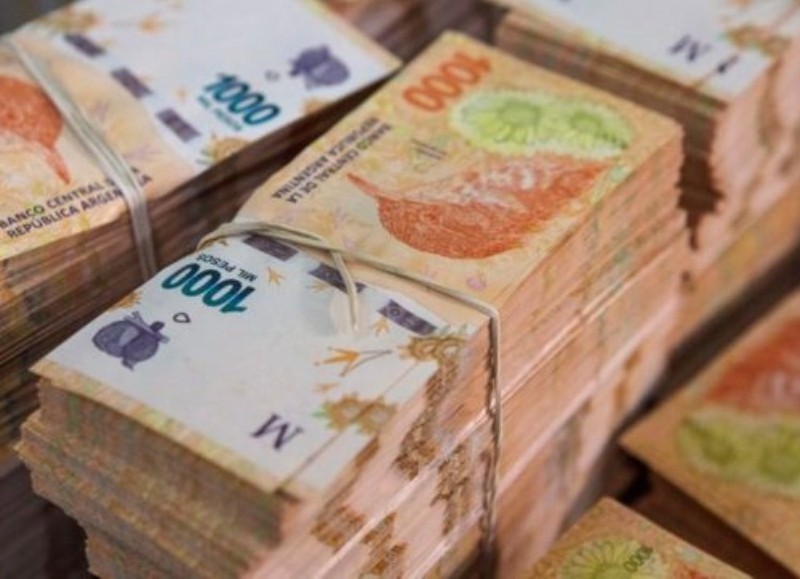 El dinero finalmente llegó a su destino.