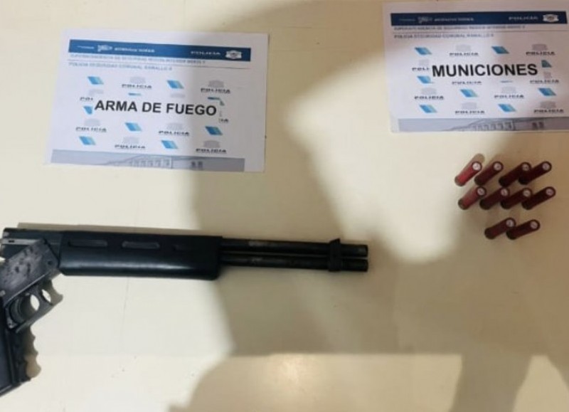 Armamento secuestrado