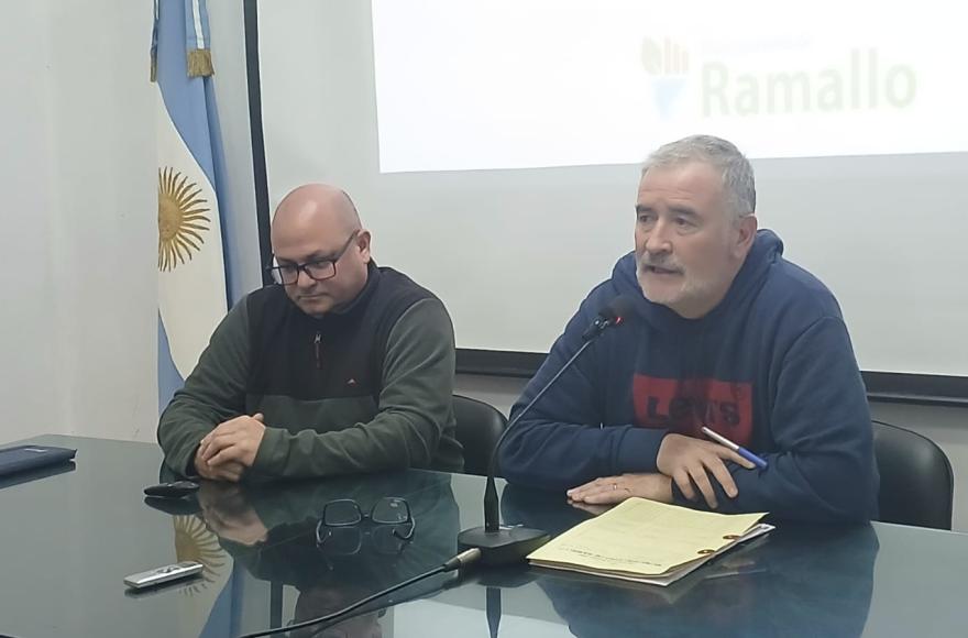 Anuncian la construcci&oacute;n de una rotonda en el acceso a Villa Ramallo y 750 metros de pavimento
