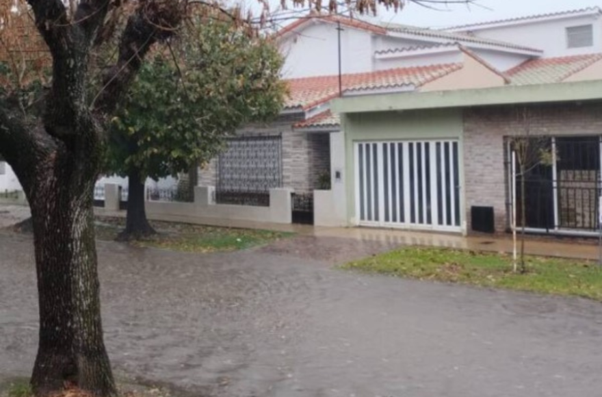 Defensa Civil informó la situación en el distrito en medio de las tormentas