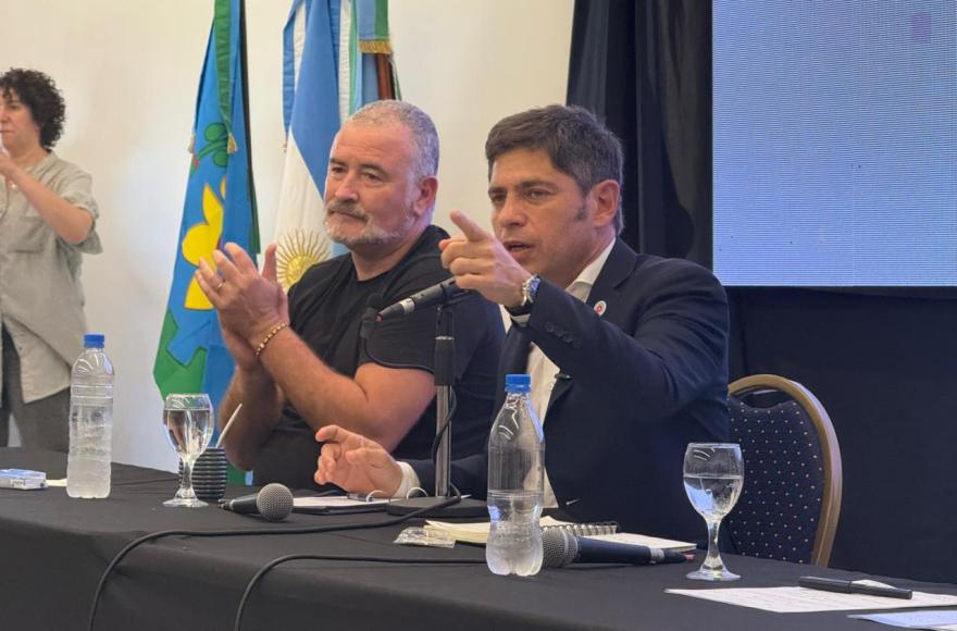 El gobernador Axel Kicillof visitó Ramallo para participar del 6° Encuentro Internacional con el Autor.