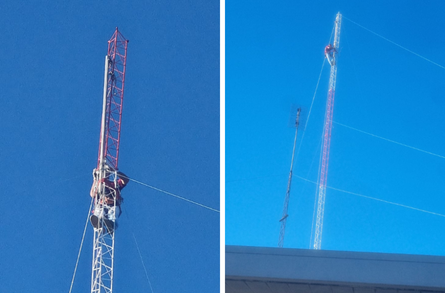 Las estructuras son utilizadas para soportar antenas de telecomunicaciones.