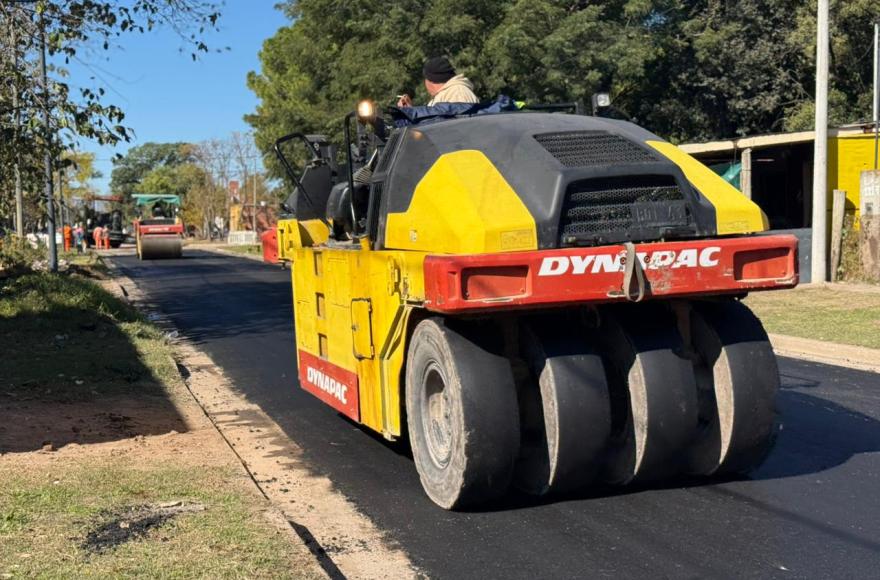 El Municipio de Ramallo avanza con una nueva etapa de obras en el barrio La Ribera.