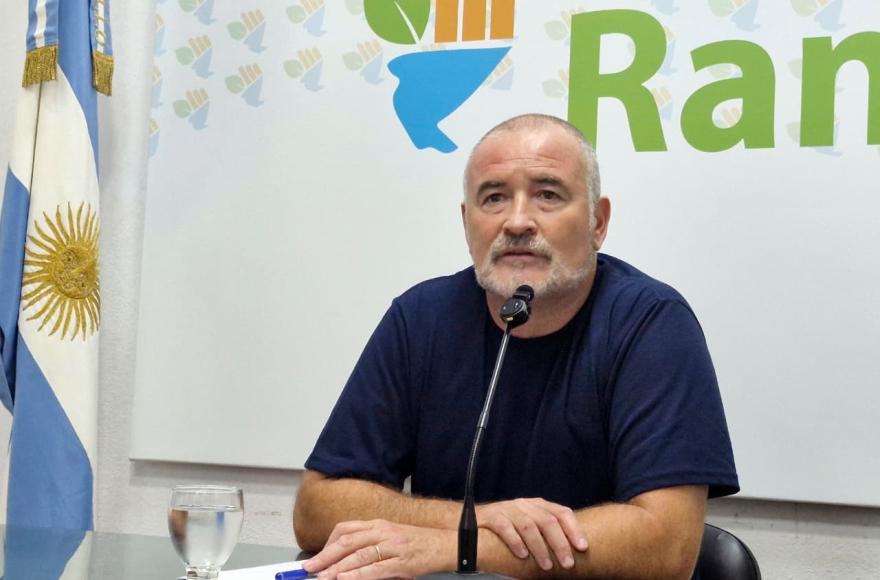 La palabra del intendente Poletti.