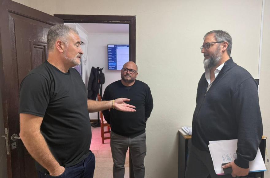Poletti destacó la concreción de la obra.