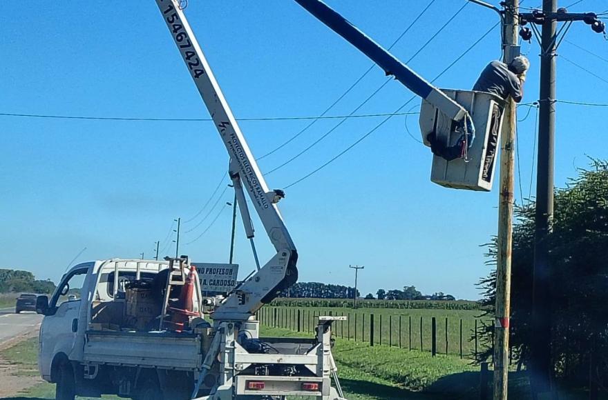 Pérez Millán: avanza el plan de recambio a luminarias LED