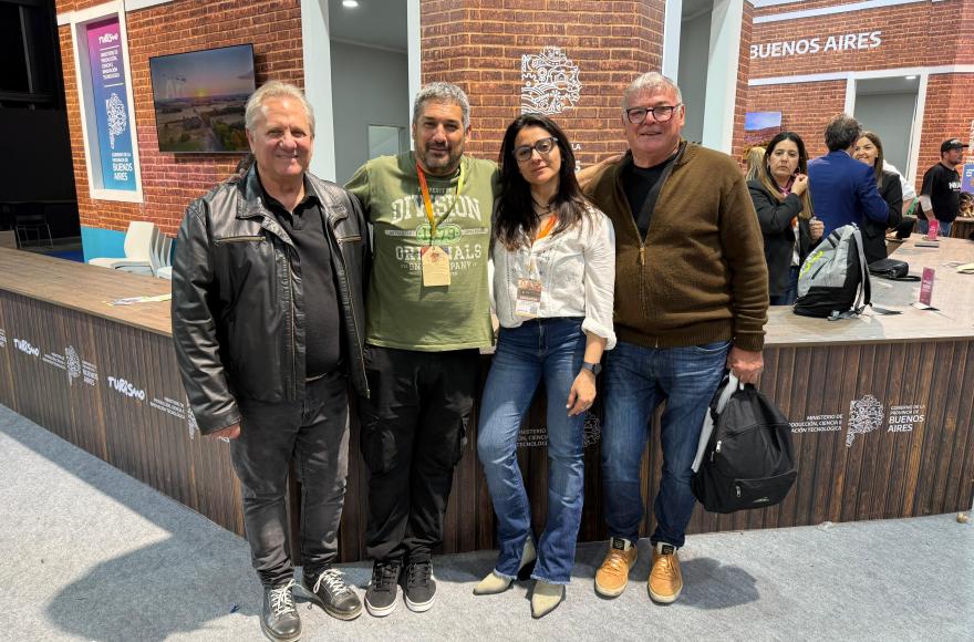 Ramallo participó con un stand en el espacio de la Provincia de Buenos Aires. 
