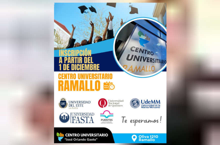 Las carreras son libres y gratuitas para los ciudadanos de Ramallo.