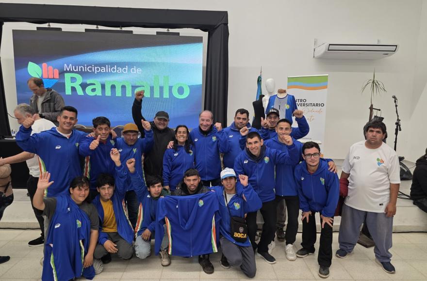 Entrega de indumentaria y récord histórico: Ramallo listo para la gran final de los Juegos Bonaerenses