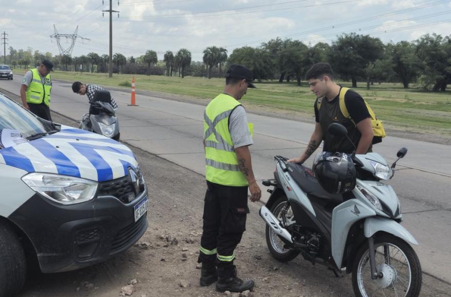 El procedimiento fue coordinado entre el personal del Comando Ramallo y la Guardia Urbana.