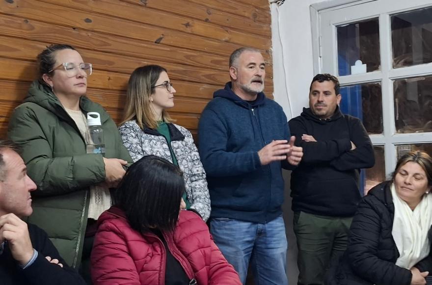 Las palabras del intendente Poletti.