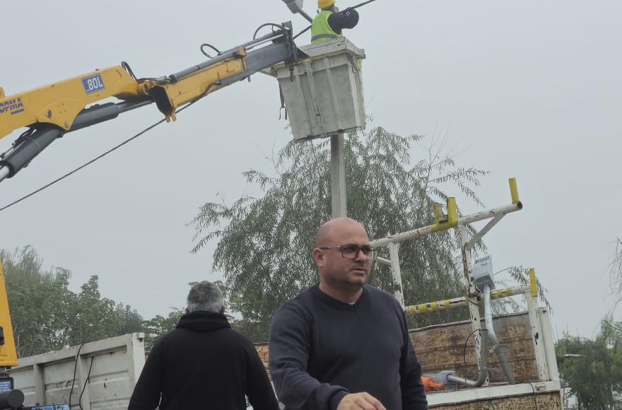 También hubo recambio en parte del barrio que se encuentra cerca de cascadas de manantiales.