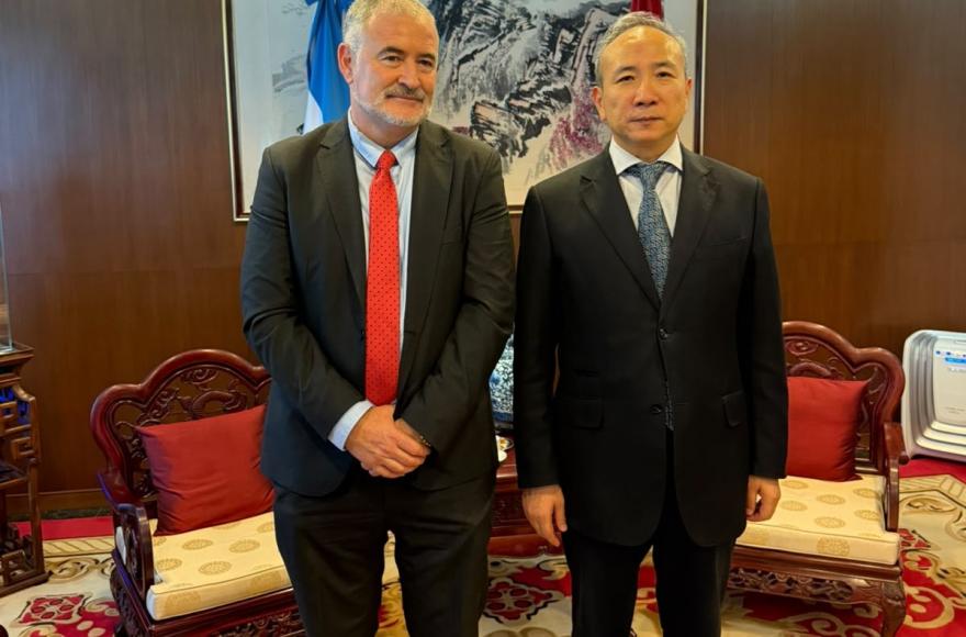 Ramallo se abre al mundo: encuentro con el embajador de China