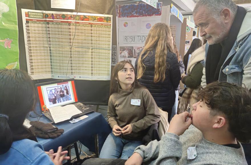 Hubo 67 proyectos en la Feria.