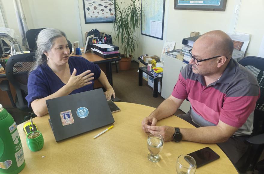 En el encuentro se abordaron varios temas.