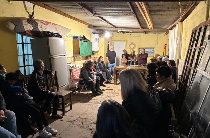 Poletti anunció el inicio del asfaltado de 17 cuadras en Barrio La Ribera