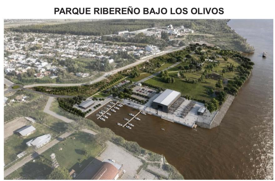 Poletti presentó a los vecinos un proyecto para recuperar y transformar el sector costero