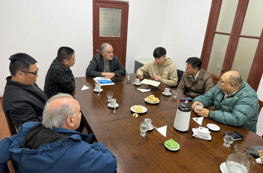 Empresarios chinos visitaron Ramallo
