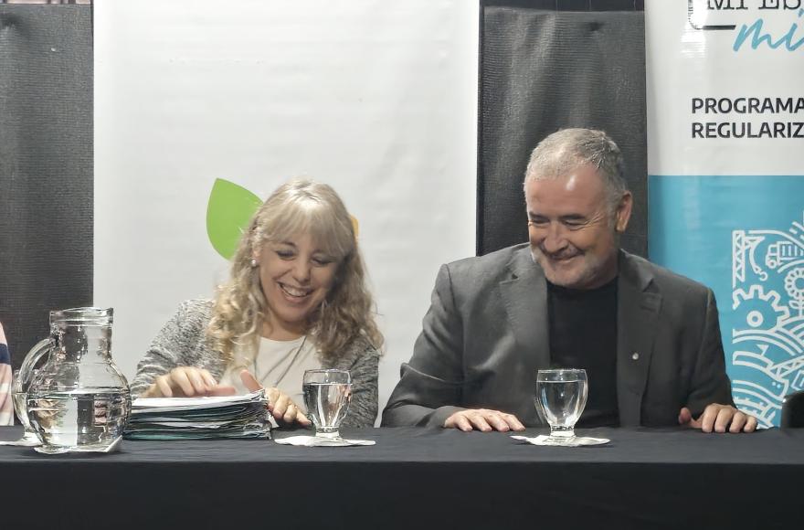 El intendente resaltó la importancia del rol del estado en estas acciones que benefician al ciudadano.