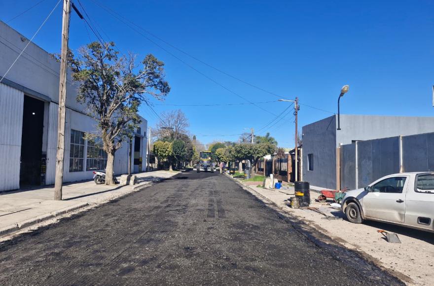 El Ejecutivo local indicó que en el mencionado barrio hay planificadas 19 cuadras.
