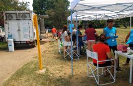 Jornada de salud integral en Savio y Villa Ramallo