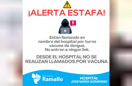 Alerta por estafas en Ramallo