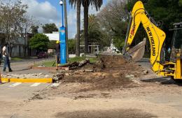 Comenz&oacute; la puesta en valor del Boulevard Mitre en el centro de la ciudad