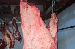 Importante decomiso de carne