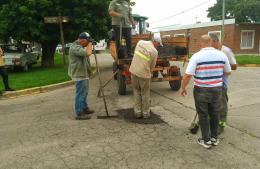 Arreglos y bacheos de calle