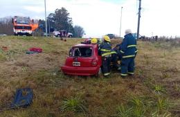 Cuatro personas fueron trasladadas al Hospital Gomendio