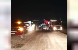 Vuelco por causas mecánicas sin heridos