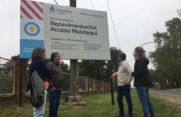 El director de Asuntos Municipales nacional recorrió obras en Ramallo