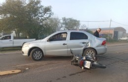 Accidente en la Ruta 51 y Avenida Dusso