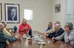 Poletti se reunió con los centros de jubilados