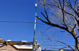 Continúa la instalación de lámparas LED