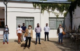 Comenzó el plan de mejoras de escuelas en dos localidades