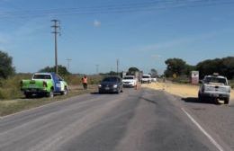 Corte en Camino de la Costa por vuelco